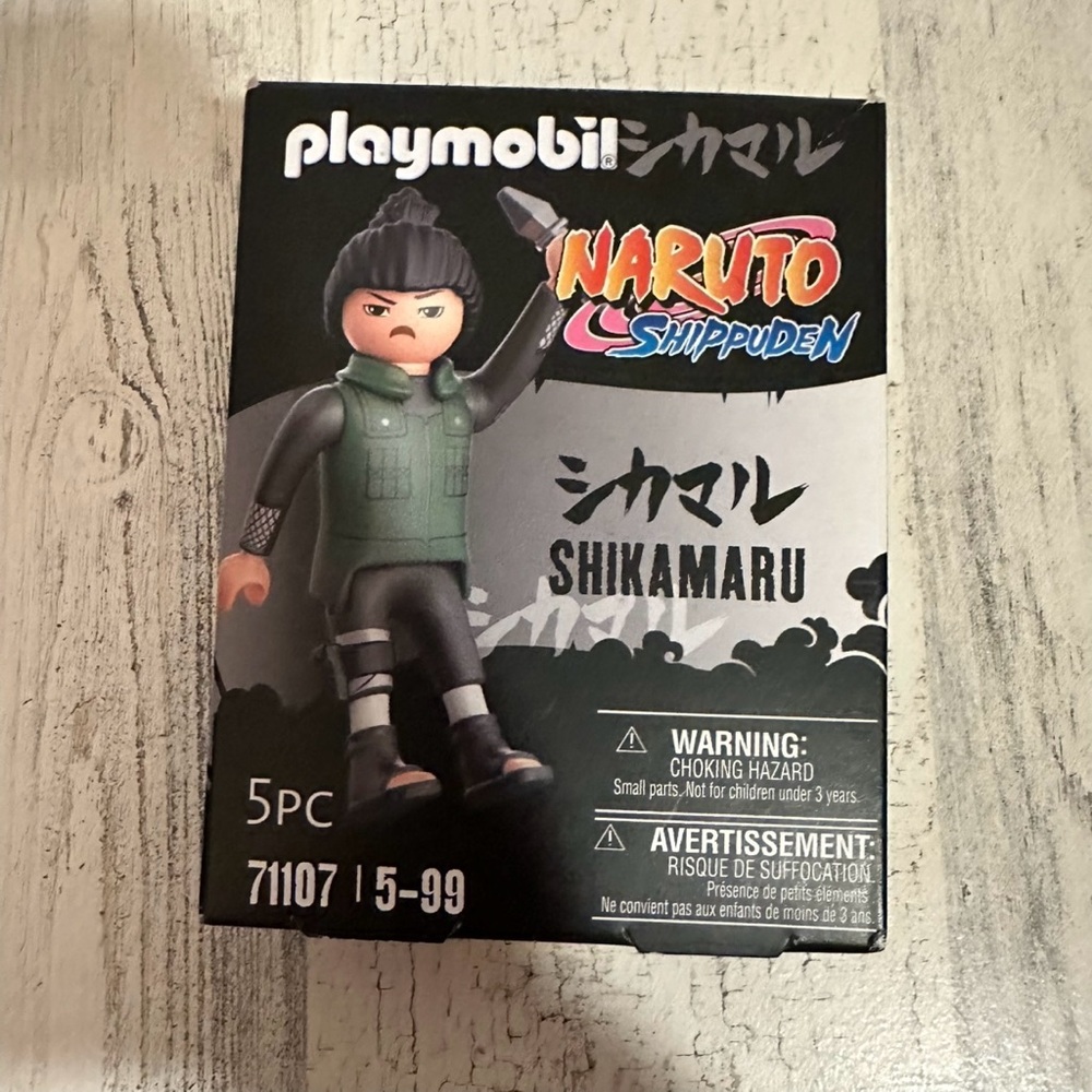 Playmobil Naruto SHIKAMARU Anime Collectible Action Figure Set 71107 NEW
